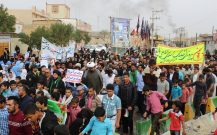 مردم شهرک طالقانی در راهپیمایی ۲۲ بهمن ۹۶ حماسه آفریدند / حضور مردم تماشایی بود