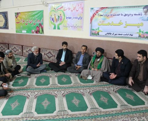 میز خدمت برای نخستین بار در استان خوزستان در شهرک طالقانی برگزار شد